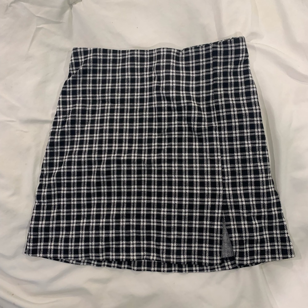 HM Plaid Skirt